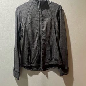 Lululemon grey zip up